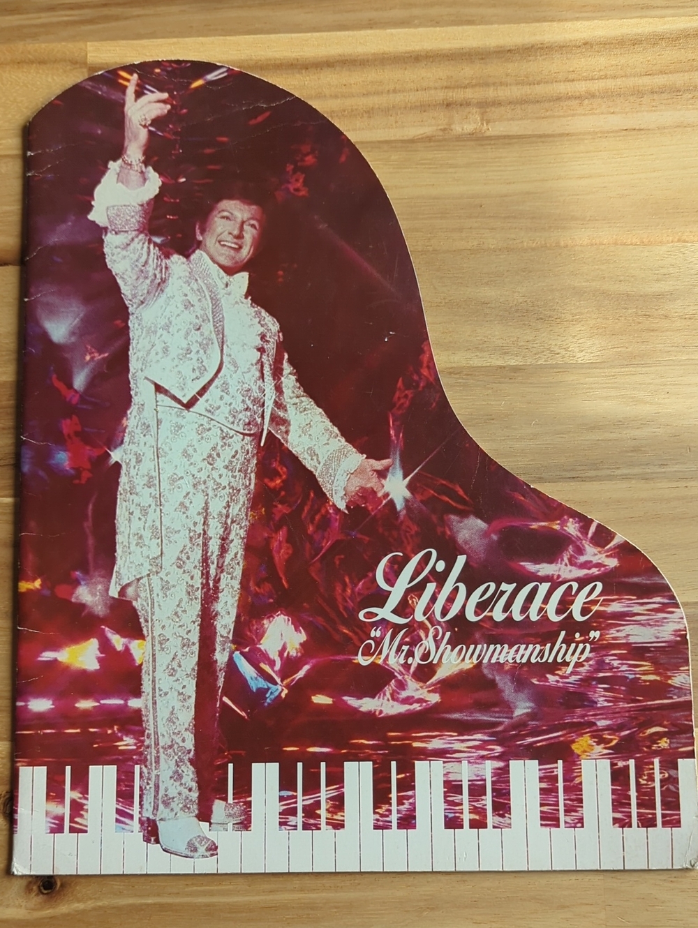 Liberace Original Concert Program 1960s